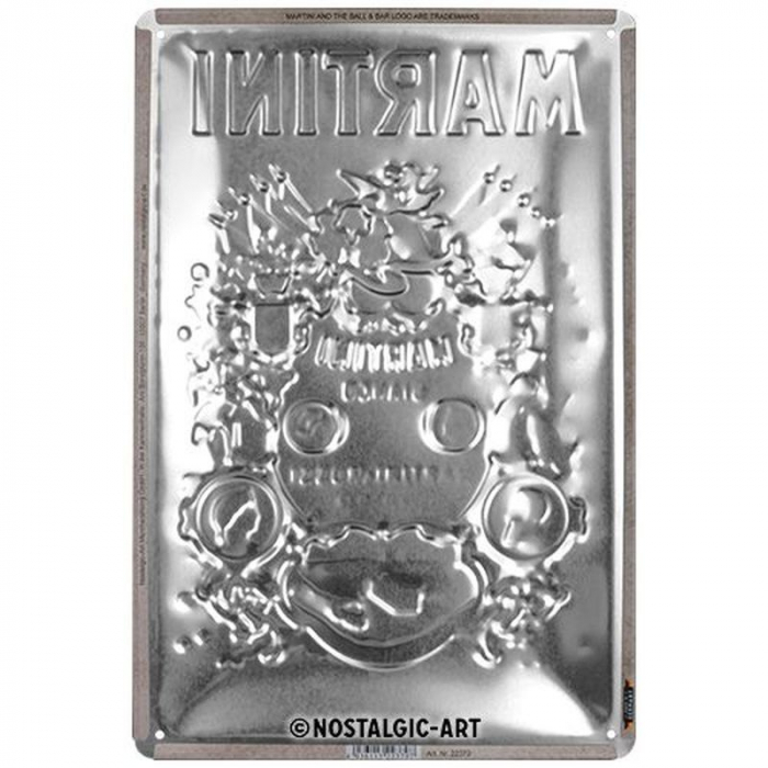 Blechschild Martini Bianco 3